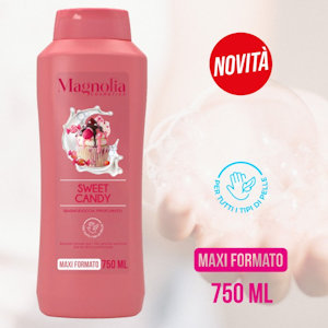 BAGNOSCHIUMA 750ML. SWEET CANDY LINEA MAGNOLIA IRGE