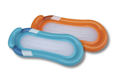 MATERASSINO AMACA GALLEGGIANTE SAGOMATA CON RETE CM.167x85 BL370 BTX