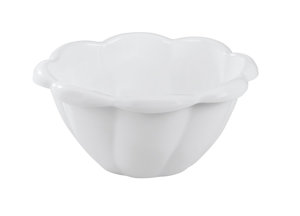 INSALATIERA IN PLASTICA CURVILINEA D.29 BIANCA TONTARELLI