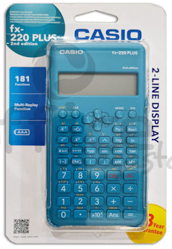 CALCOLATRICE SCIENTIFICA CASIO FX 220 PLUS 181 FUNZIONI