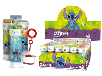 BOLLE DI SAPONE 60 ML. STITCH DULCOP PEZZI 36