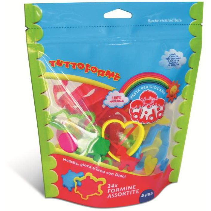 PLASTILINA DIDO' SOLO FORMINE CONF. DA 24PZ. IN BUSTA