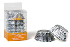 PIROTTINI ARGENTO 50x32MM CONF. 60PZ. DECORA
