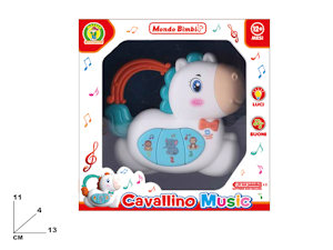 PRIME ATTIVITA' MUSICALI PIANINO CAVALLINO IN SCATOLA MAZ