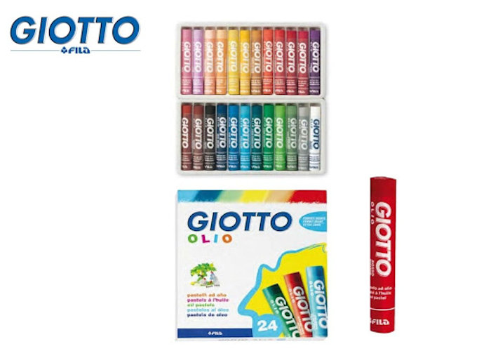 COLORI AD OLIO PASTELLI  DA 24 GIOTTO