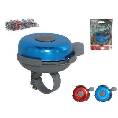 CAMPANELLO AVVISATORE ACUSTICO PER BICICLETTA CM.7x5 GERIMPORT