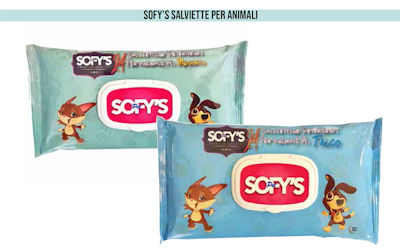 PET SALVIETTINE 24PZ. MUSCHIO SOFYPET