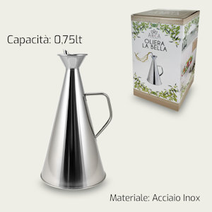 OLIERA IN ACCIAIO 750 ML. ARCA