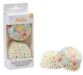 PIROTTINI BABY E POIS  50x32MM CONF. 36PZ. DECORA