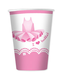I LOVE BALLET BICCHIERI CC.200 CONF.8PZ. BIGPARTY