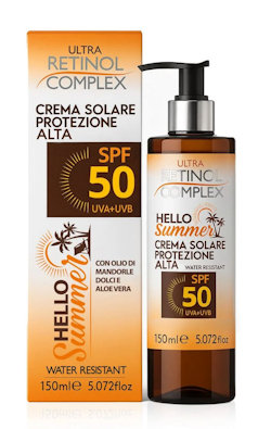 PROTEZIONE CORPO RETINOL CREMA SOLARE SPF 50 CONF. 150ML.