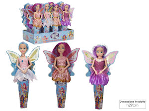 BAMBOLA SWEET GIRLS CM.H.29 IN CONO DI CARTONE 717904 GENERAL