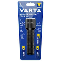 TORCIA LED IN ALLUMINIO F30 FINO A 150MT. CON PILE MINI STILO VARTA