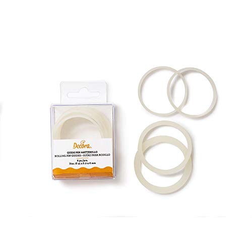 MATTARELLO PROFESSIONALE SOLO GUIDE  CM.50xD45CM. CONF.6 PZ. DECORA