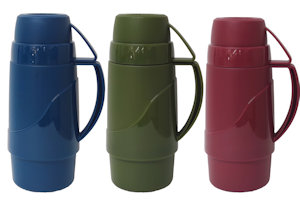 THERMOS IN PLASTICA VETRO 0,45 LT. COLORATO PREMIUM KASAVIVA