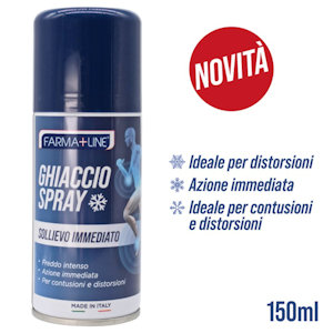 MEDICAZIONE GHIACCIO SPRAY 150ML. FARMALINE