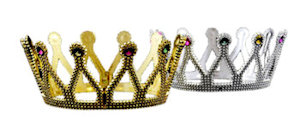 ACCESSORI TESTA CORONA REGINA CON PIETRE TIARA BAMBINA SWEEPING