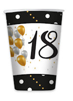 18 ANNI PRESTIGE BICCHIERI CC.200 CONF.8 PZ. BIGPARTY