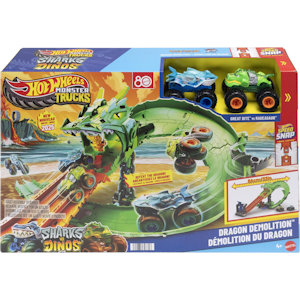 HOT WHEELS PISTA DEMOLIZIONE DEL DRAGO JFR6