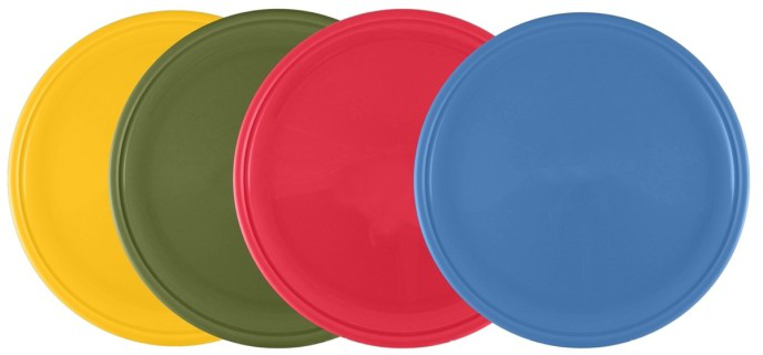 PIATTO IN PLASTICA PIANO CM.26 PANAMA COLOR KASAVIVA