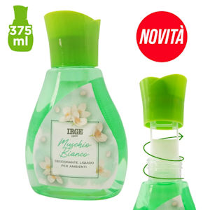 DEODORANTE AMBIENTE LIQUIDO 375ML. MUSCHIO BIANCO IRGE