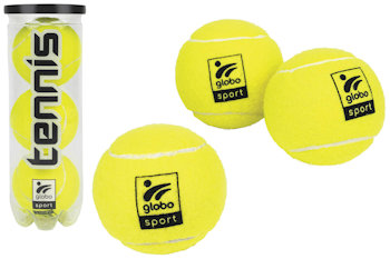 GIOCO TENNIS SOLO PALLINE IN TUBO DA 3PZ. 41210 GLOBO