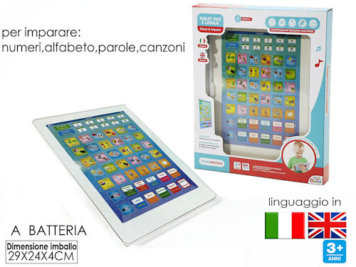 PRIME ATTIVITA' IL MIO PRIMO TABLET PAD GIOCA E IMPARA 122242 GENERAL
