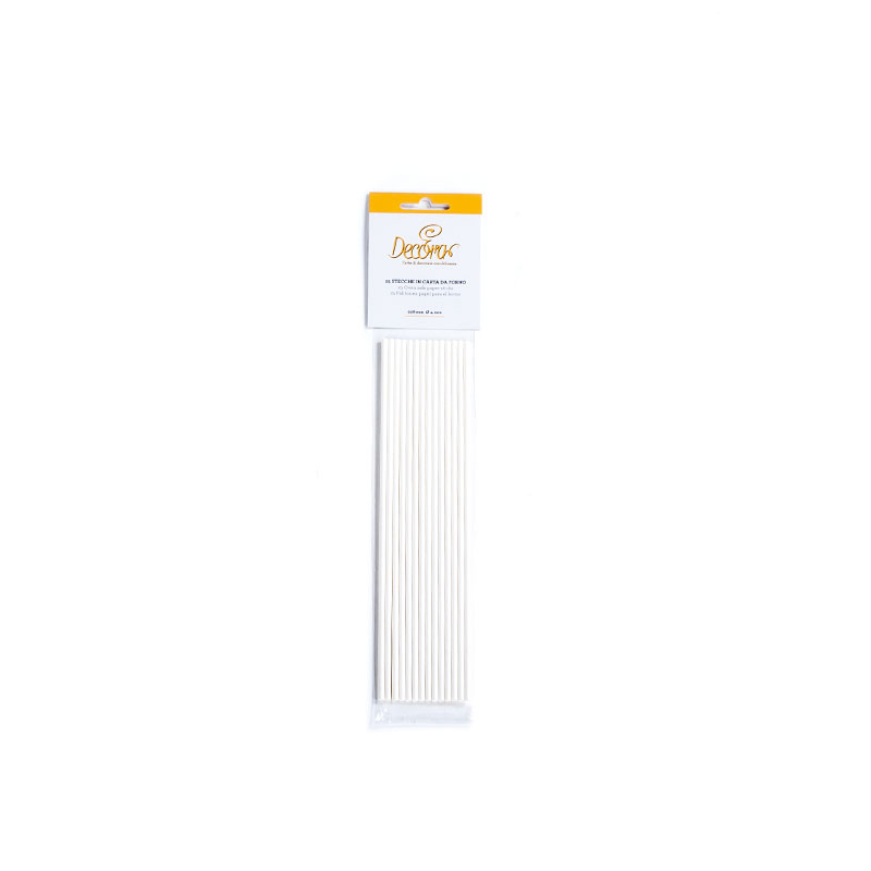 STECCHE IN CARTA FORNO D.3,8 X 228 MM CONF.25PZ. DECORA