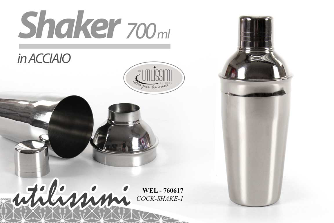 SHAKER IN ACCIAIO 700 ML GICOS 760617