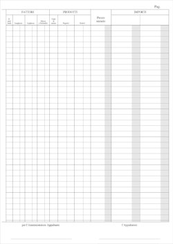 REGISTRO CONTABILITA' LAVORI
