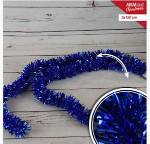 FILO ADDOBBO CLASSICO CM.5x1,5metri BLU IDEA'S