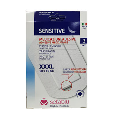 MEDICAZIONE CEROTTI DELICATI XXXL CONF.3PZ. 62130 SETABLU