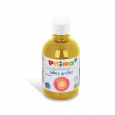 TEMPERA ACRILICA IN FLACONE DA 300ML. ORO PRIMO