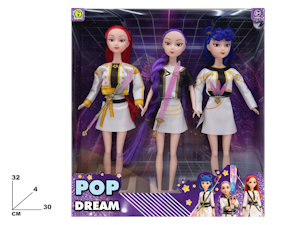 BAMBOLA POP DREAM CM.30 CONF.3 BAMBOLE MAZ.