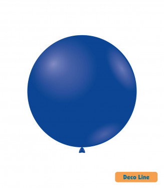 PALLONCINI DECO LINE PROFES. PASTELLO 18 POLLICI CM.46 CONF.20PZ. BLU NAVY 220