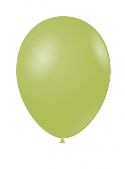 PALLONCINI 10 POLLICI CM.26 CONF. 100PZ. VERDE OLIVA 98