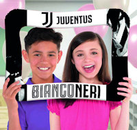 SPORT CALCIO JUVENTUS PALLONCINO MYLAR CORNICE FOTO GONFIABILE CM.40x58 BIGIEMME