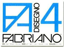 BLOCCO DISEGNO FABRIANO F4 33x48 20ff RUVIDO