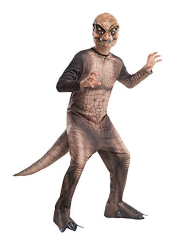 COSTUME PERSONAGGIO DINOSAURO T-REX TAGLIA S 3/4 ANNI