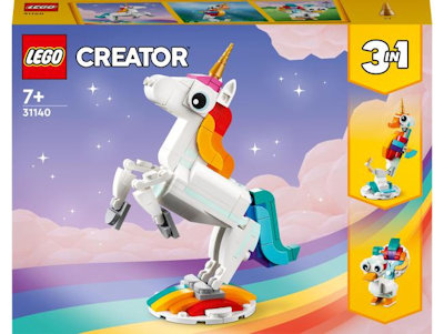 LEGO SUPER CREATOR UNICORNO MAGICO 31140