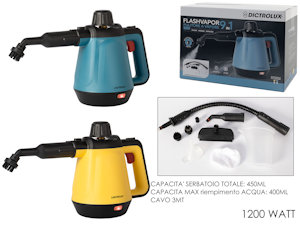 PULITRICE FLASHVAPOR 1200 W CON ACCESSORI 885801 DICTROLUX