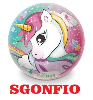 PALLONE D.230 PVC PERS. F. UNICORNO SGONFIO MONDO 26047