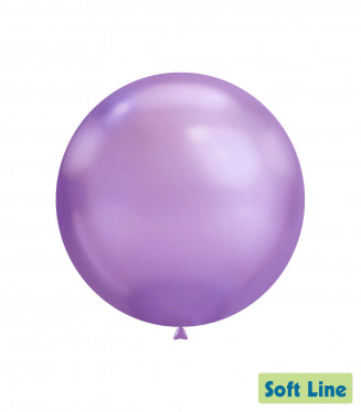 PALLONCINI 18 POLLICI CHROME CM.46 VIOLA 123 CONF.20PZ. SOFT LINE