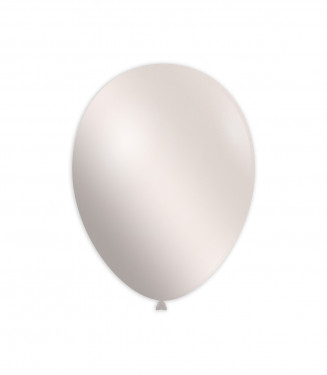 PALLONCINI 12 POLLICI METAL CM.30 CONF.100PZ. PERLA 60