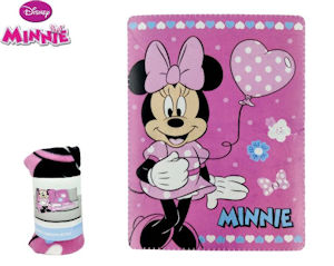 COPERTA PILE CM.100x140 GR.250 PERSONAGGIO MINNIE EOLD.
