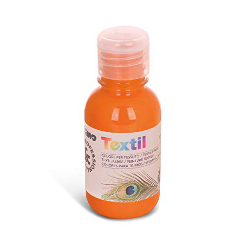 COLORE PER TESSUTO IN FLACONE 125 ML. ARANCIO PRIMO