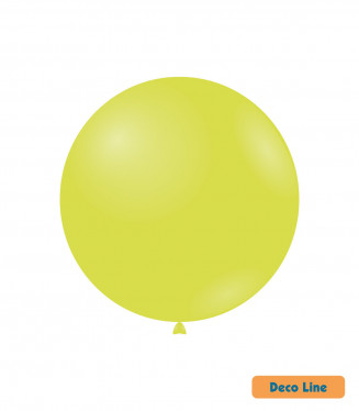 PALLONCINI DECO LINE PROFES. PASTELLO 18 POLLICI CM.46 CONF.20PZ. VERDE KIWI 230