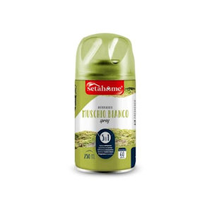 DEODORANTE AMBIENTE SPRAY RICARICA SETABLU MUSCHIO BIANCO 250ML.