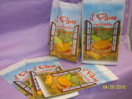 ALIMENTARE sacchetto pane bianco liscio 17x44 10kg