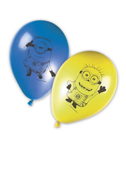 PERSONAGGIO MINIONS PALLONCINI GONFIABILI IN LATTICE CONF.08PZ. BIGI